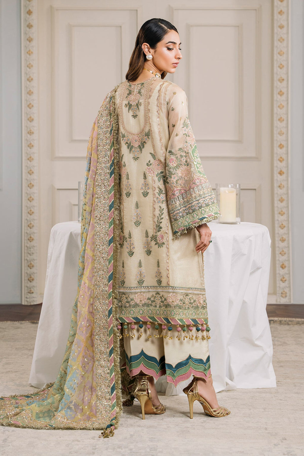 Baroque | Chantelle Embroidered Chiffon | CH12-04