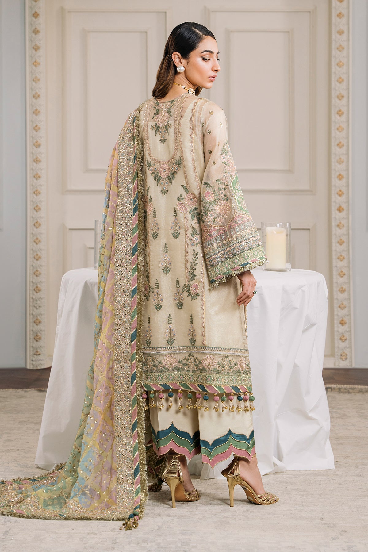 Baroque | Chantelle Embroidered Chiffon | CH12-04