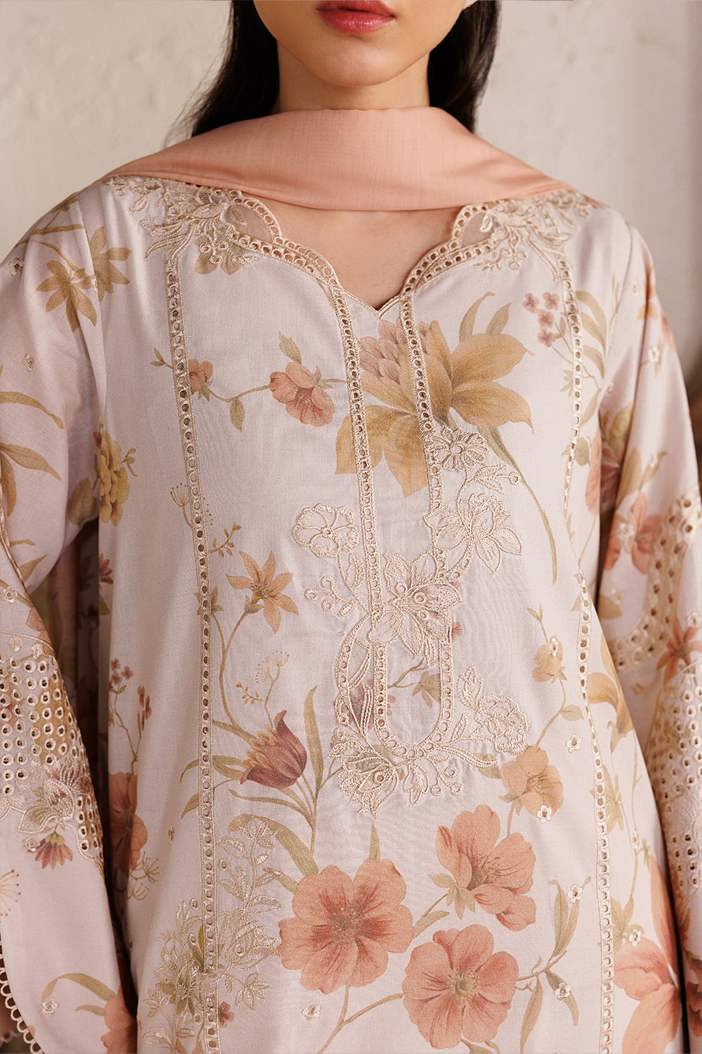 Iznik | Festive Embroidered Lawn | IBE-05