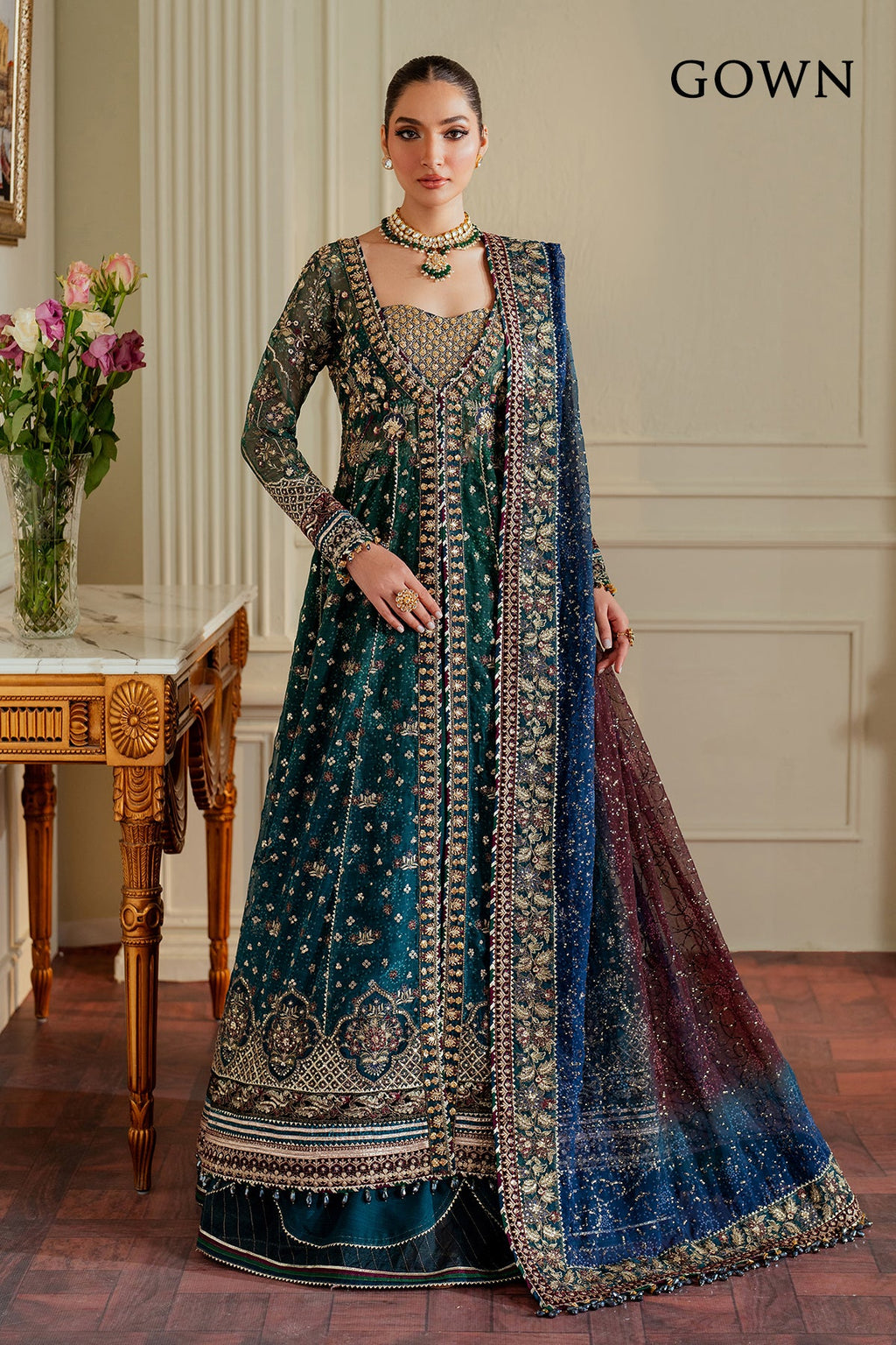 Baroque | EMBROIDERED CHIFFON | CH13-03