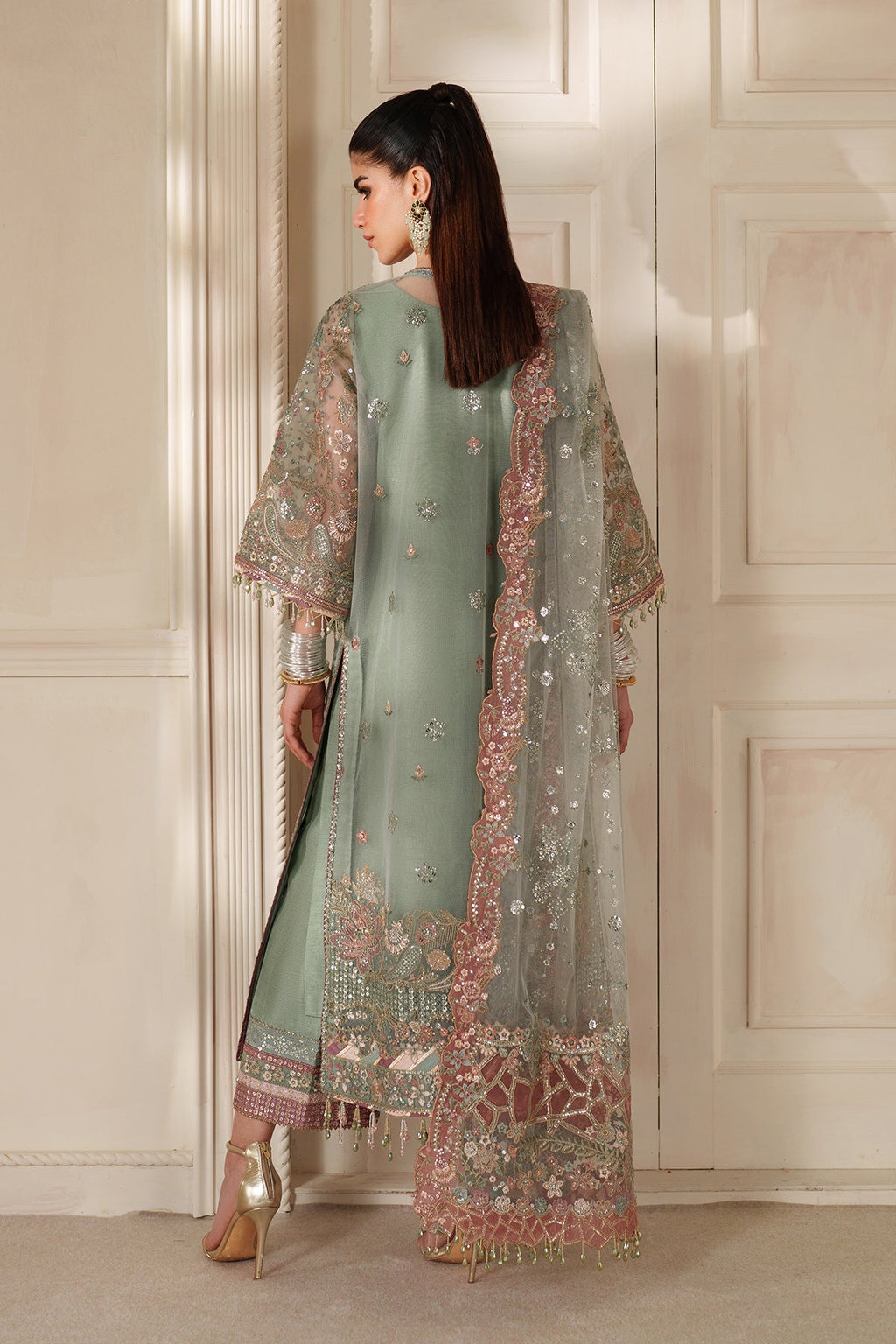 Baroque | EMBROIDERED NET | CH14-06