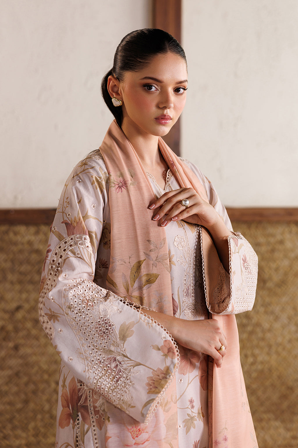 Iznik | Festive Embroidered Lawn | IBE-05
