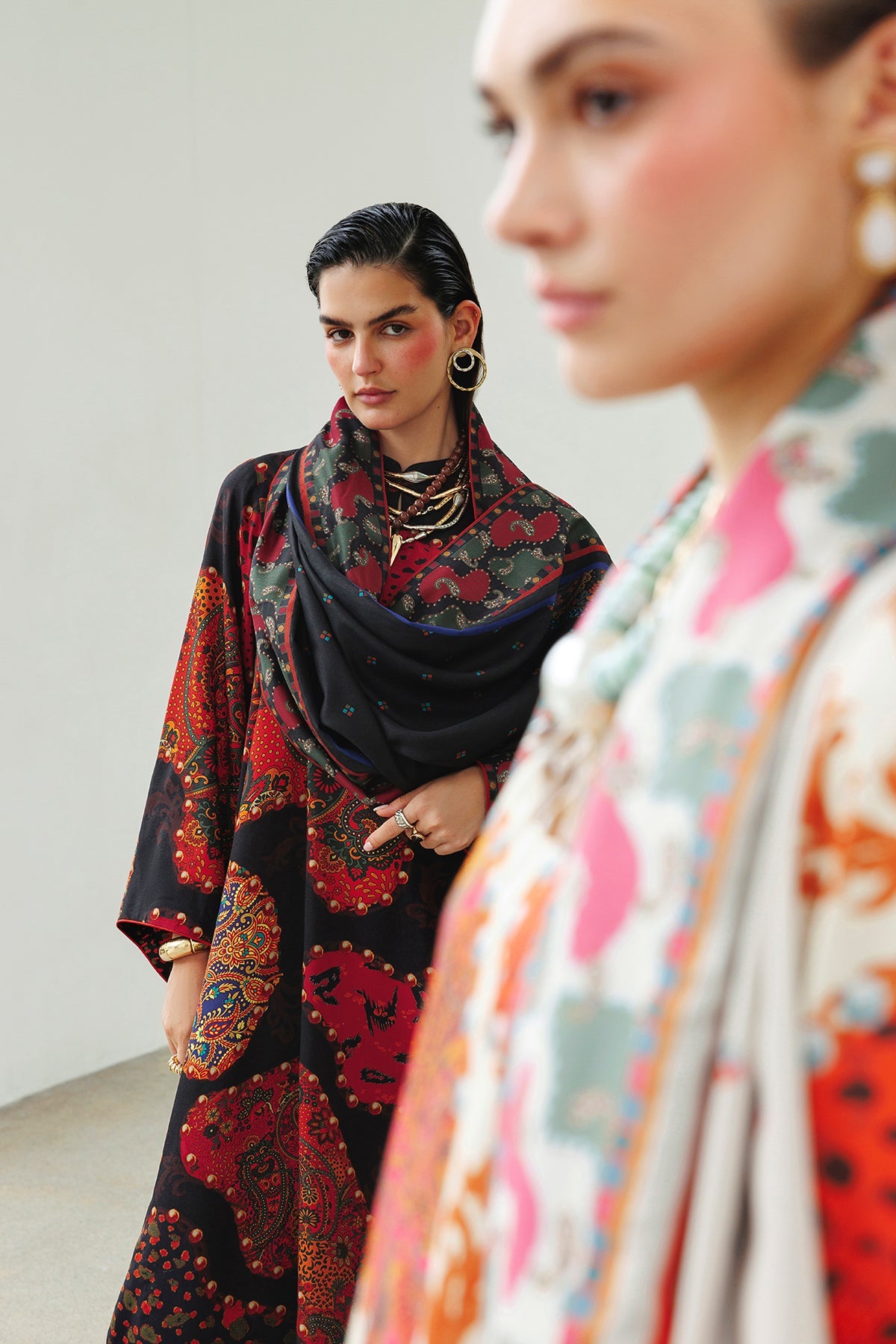 Baroque | Digital Printed Viscose Winter | SF-4567