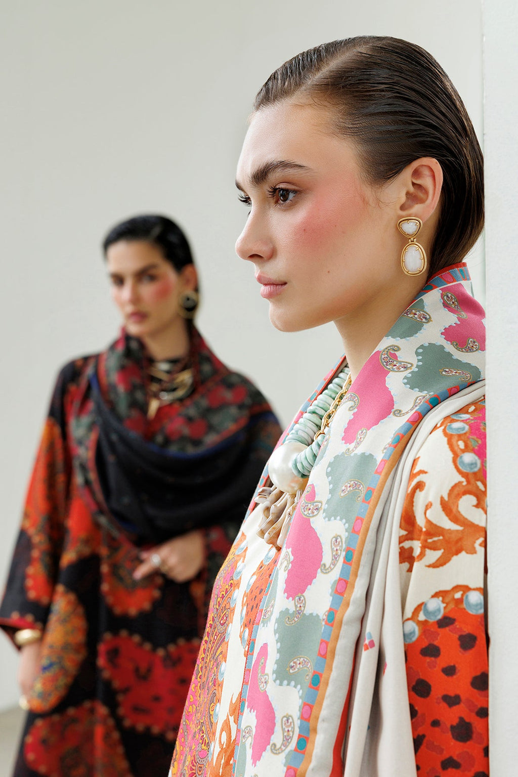 Baroque | Digital Printed Viscose Winter | SF-4567