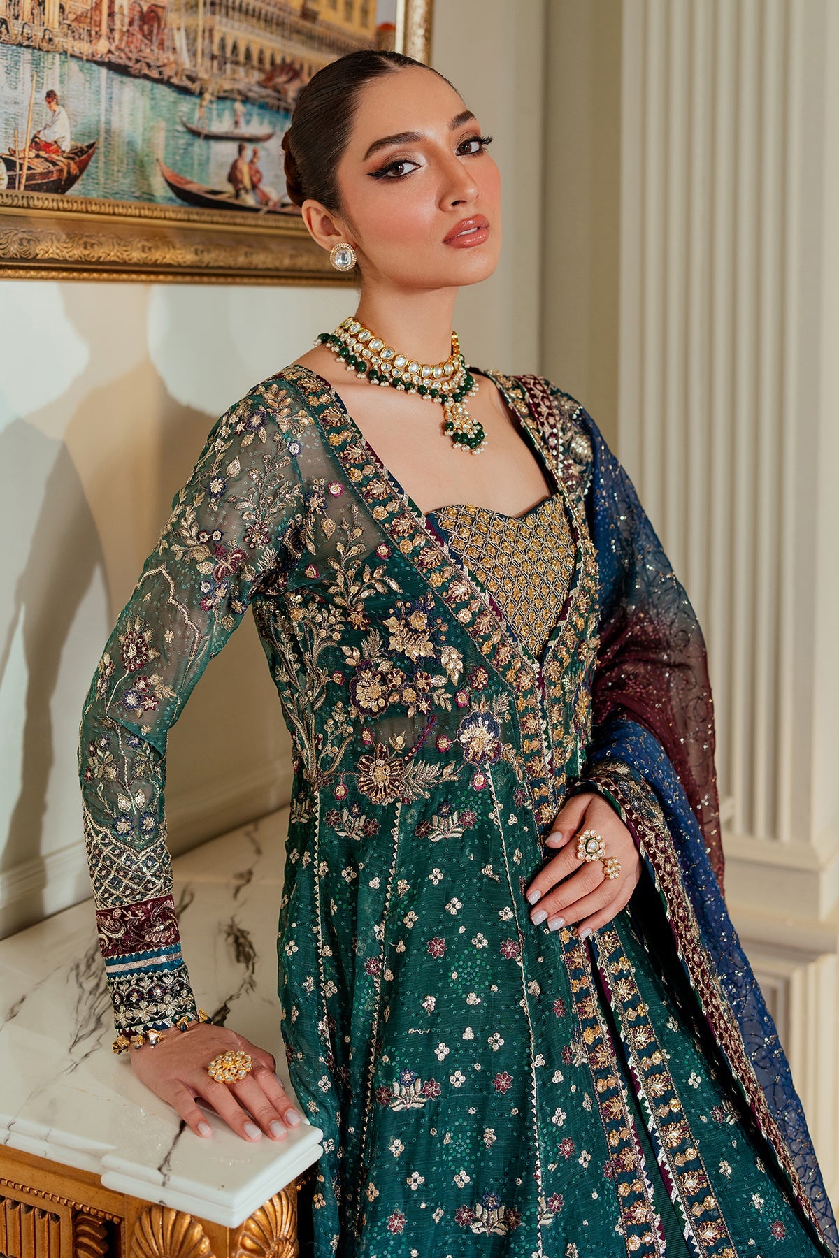 Baroque | EMBROIDERED CHIFFON | CH13-03