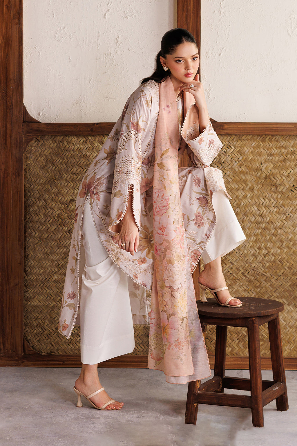 Iznik | Festive Embroidered Lawn | IBE-05
