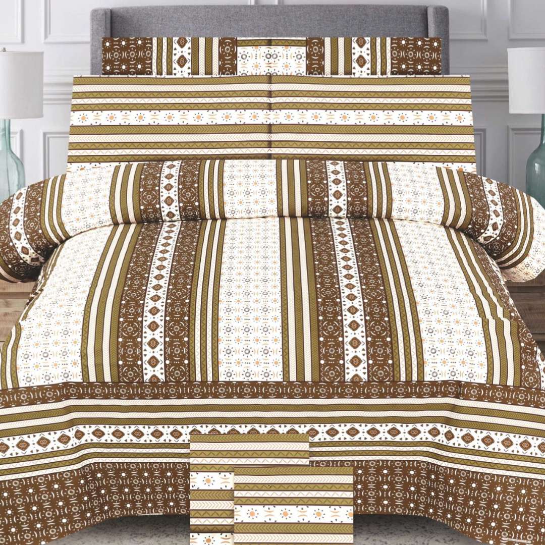 Zainab Fatima | King Size Bed Sheet Set | ZF-BED-06