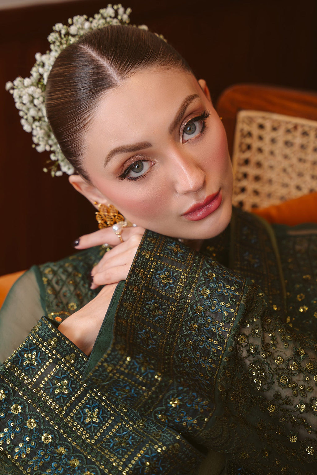 Nureh | Elaya Festive Chiffon | NEL-93A