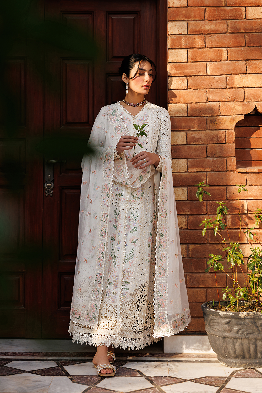 Emaan Adeel |  Mirabelle festive luxury lawn | Seraph