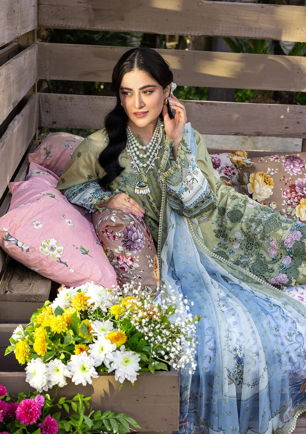 Elaf | Chikankari Prints 26 | Menah