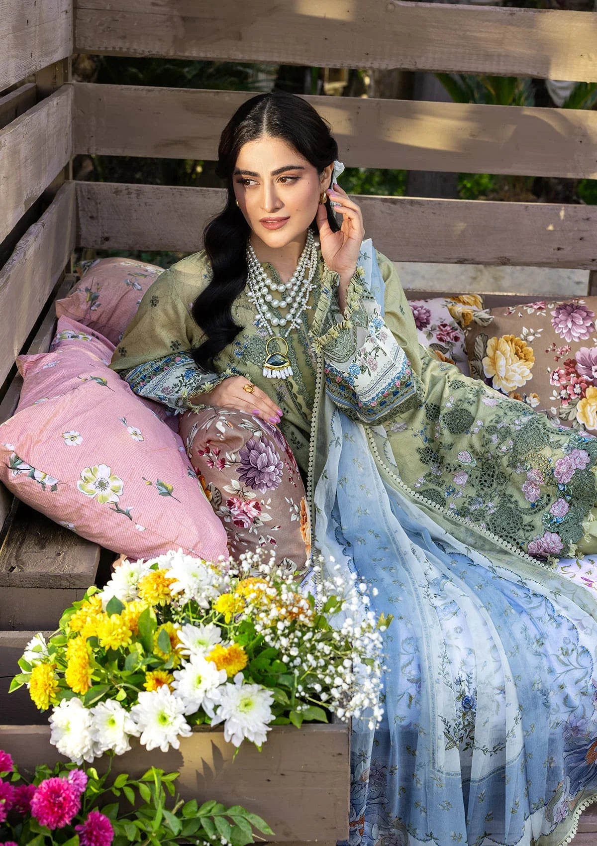 Elaf | Chikankari Prints 26 | Menah
