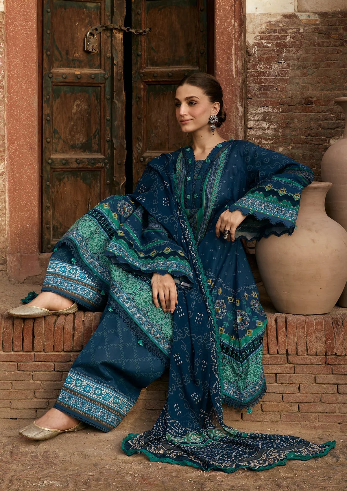 Kahf | Aangan Prints Chiffon '26 | Sumbul