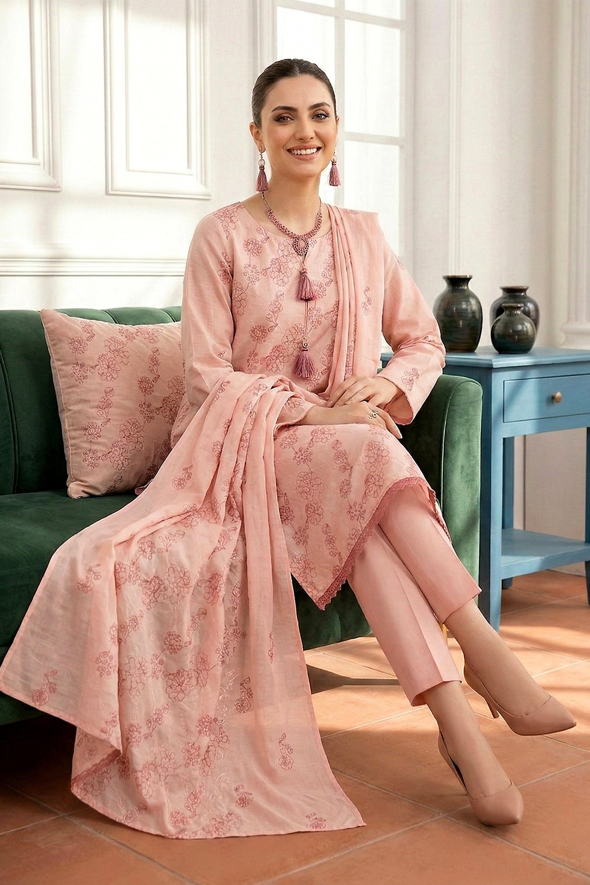 Noor-e-Fajar | Ayra Luxury Lawn | NF-1536