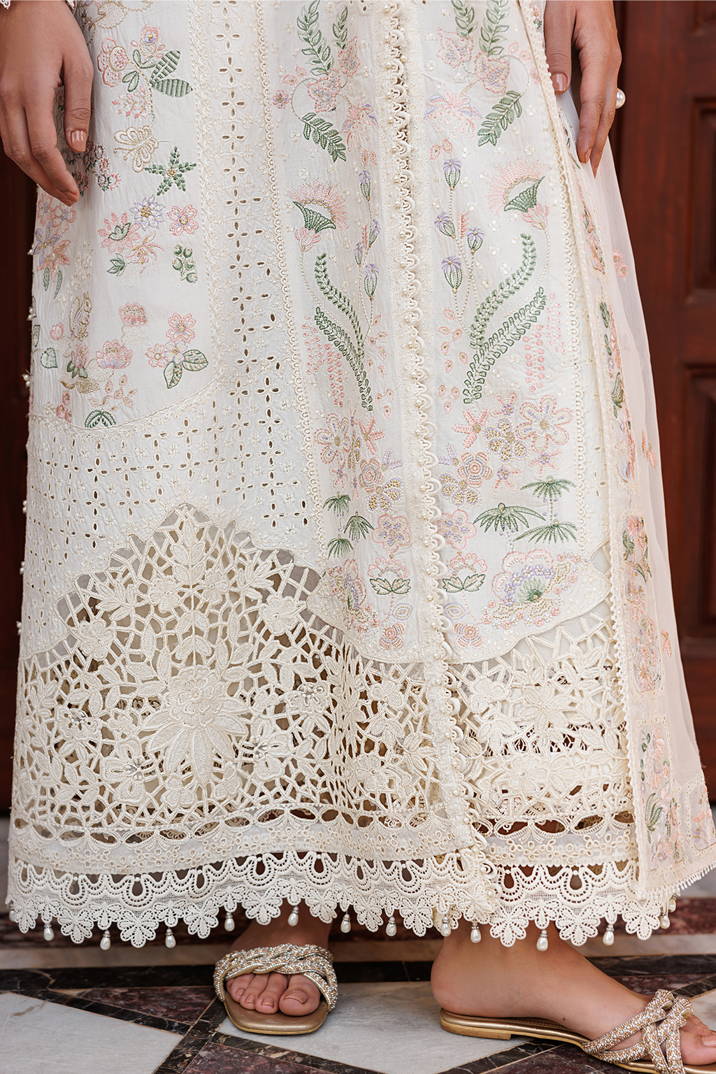 Emaan Adeel |  Mirabelle festive luxury lawn | Seraph