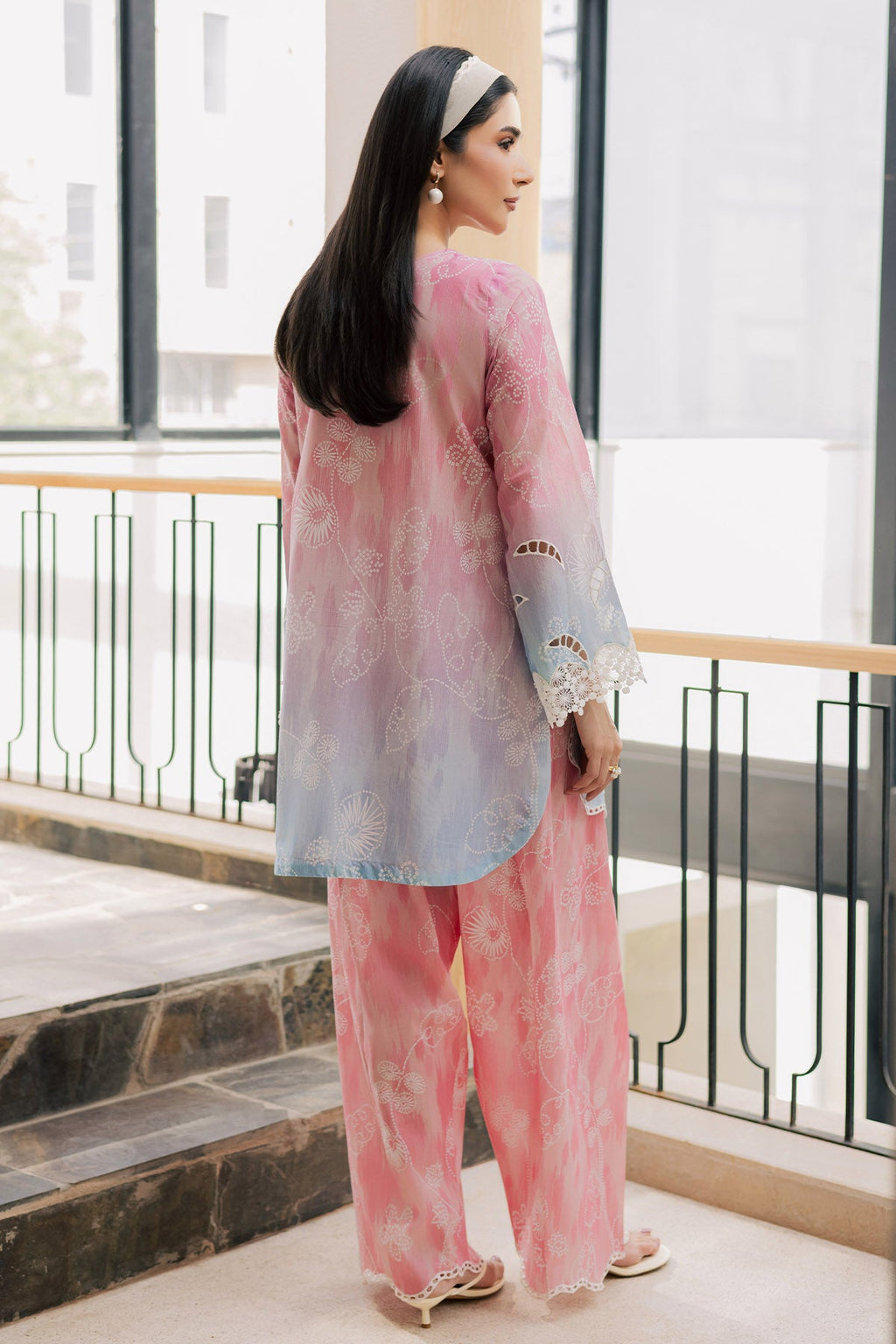 Nureh | Ballerina 2 Pc Unstitched | NU2-203