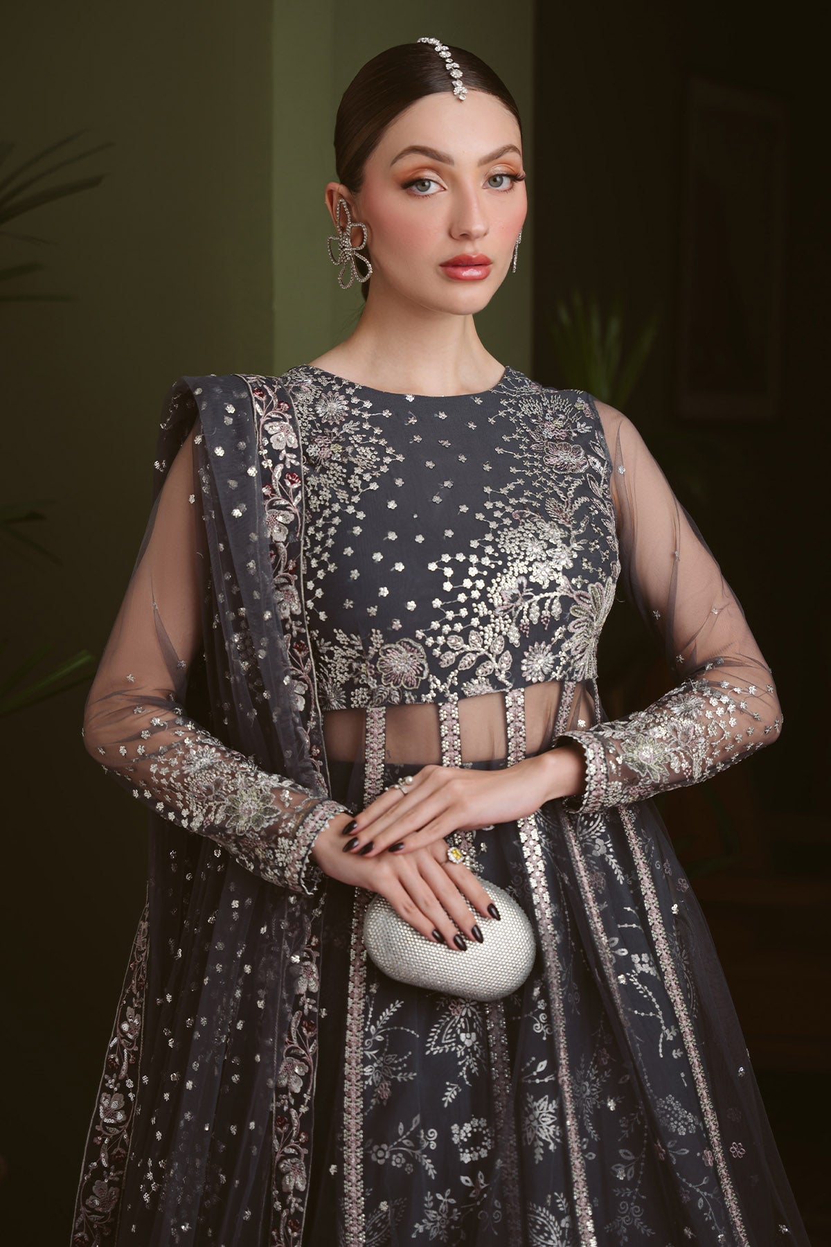 Nureh | Elaya Festive Chiffon | NEL-90A