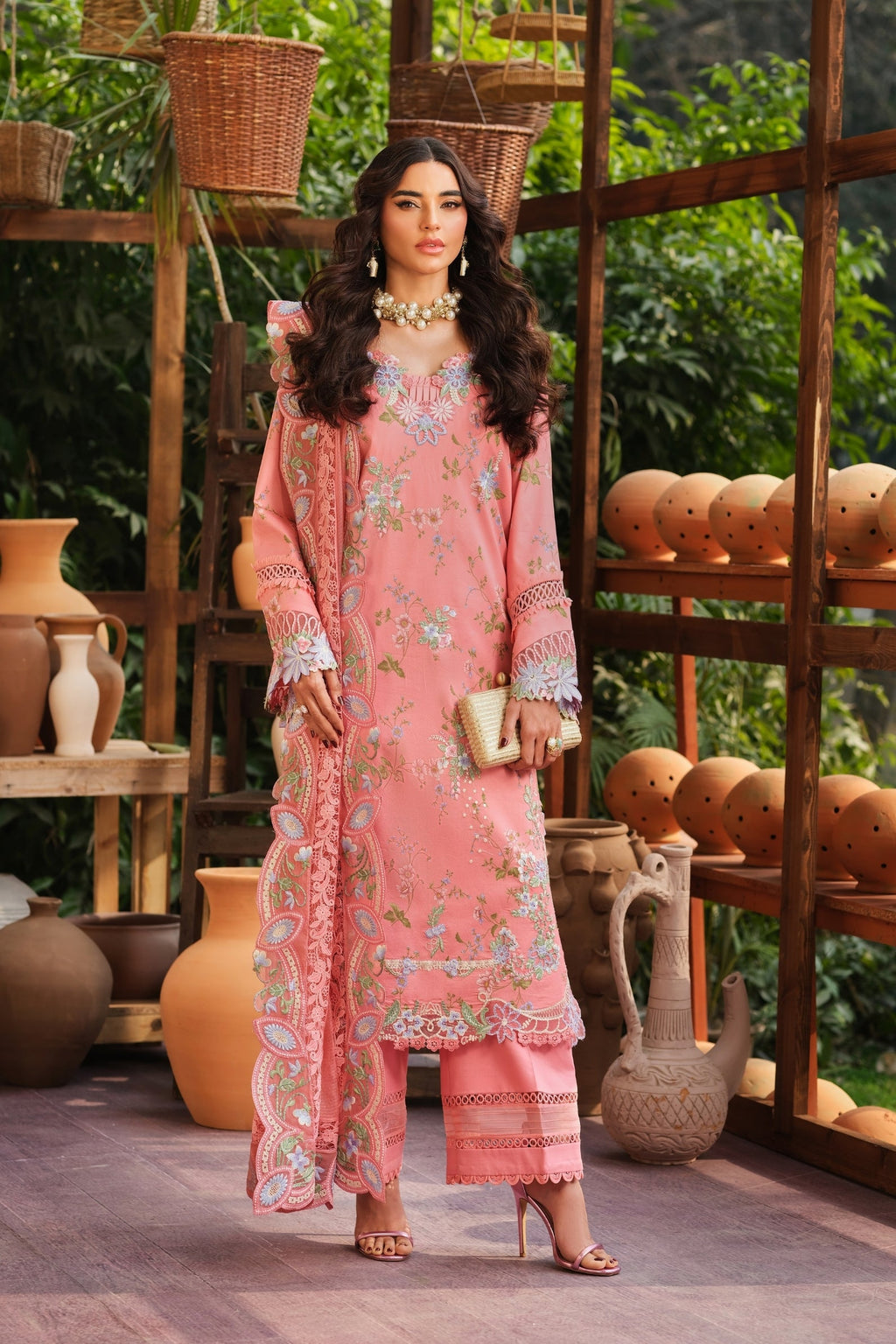 Maryam Hussain | Luxury Lawn '26 | Dimple