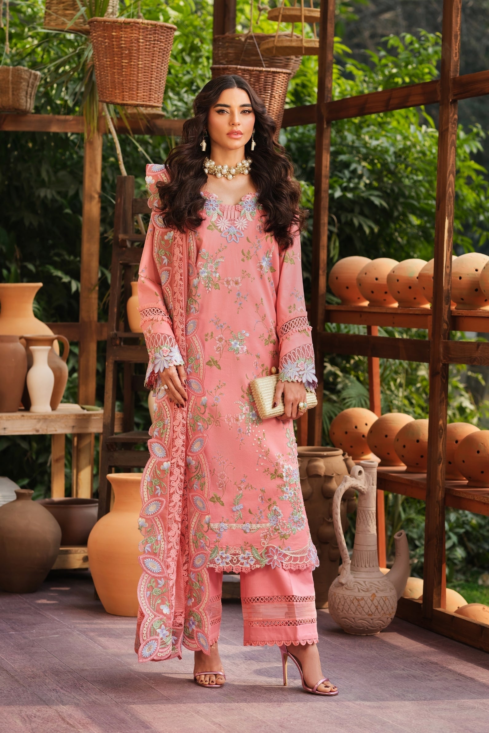 Maryam Hussain | Luxury Lawn '26 | Dimple