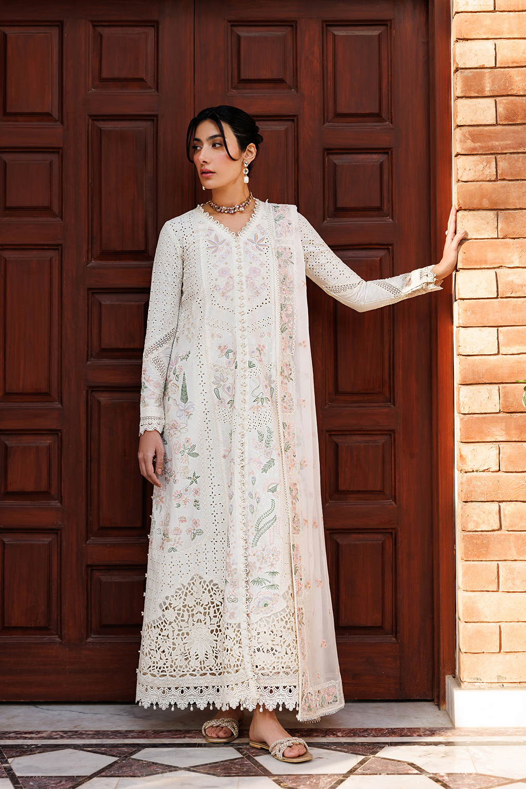 Emaan Adeel |  Mirabelle festive luxury lawn | Seraph