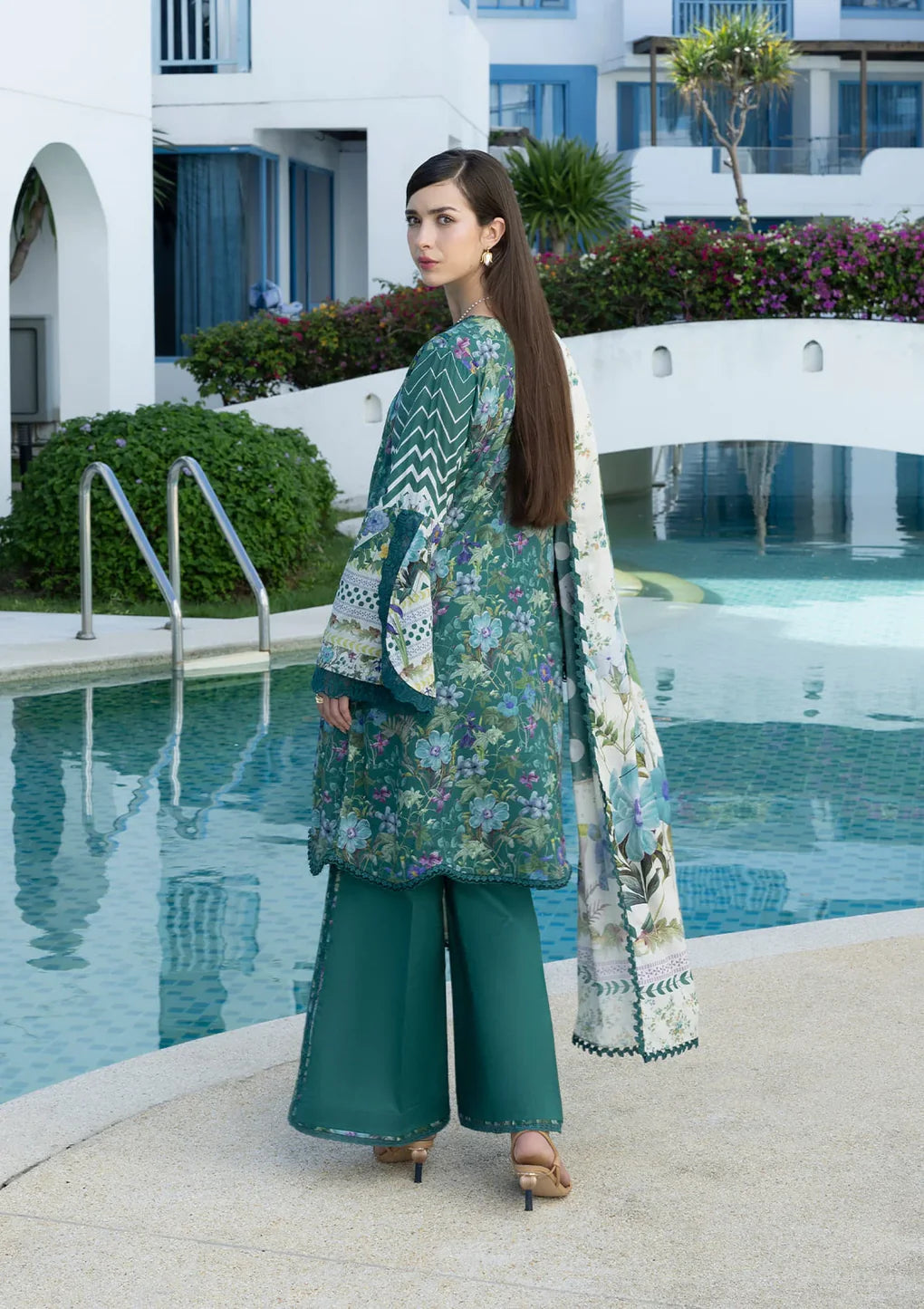 ELAF | PRNTED LAWN 26 | PEACOCK