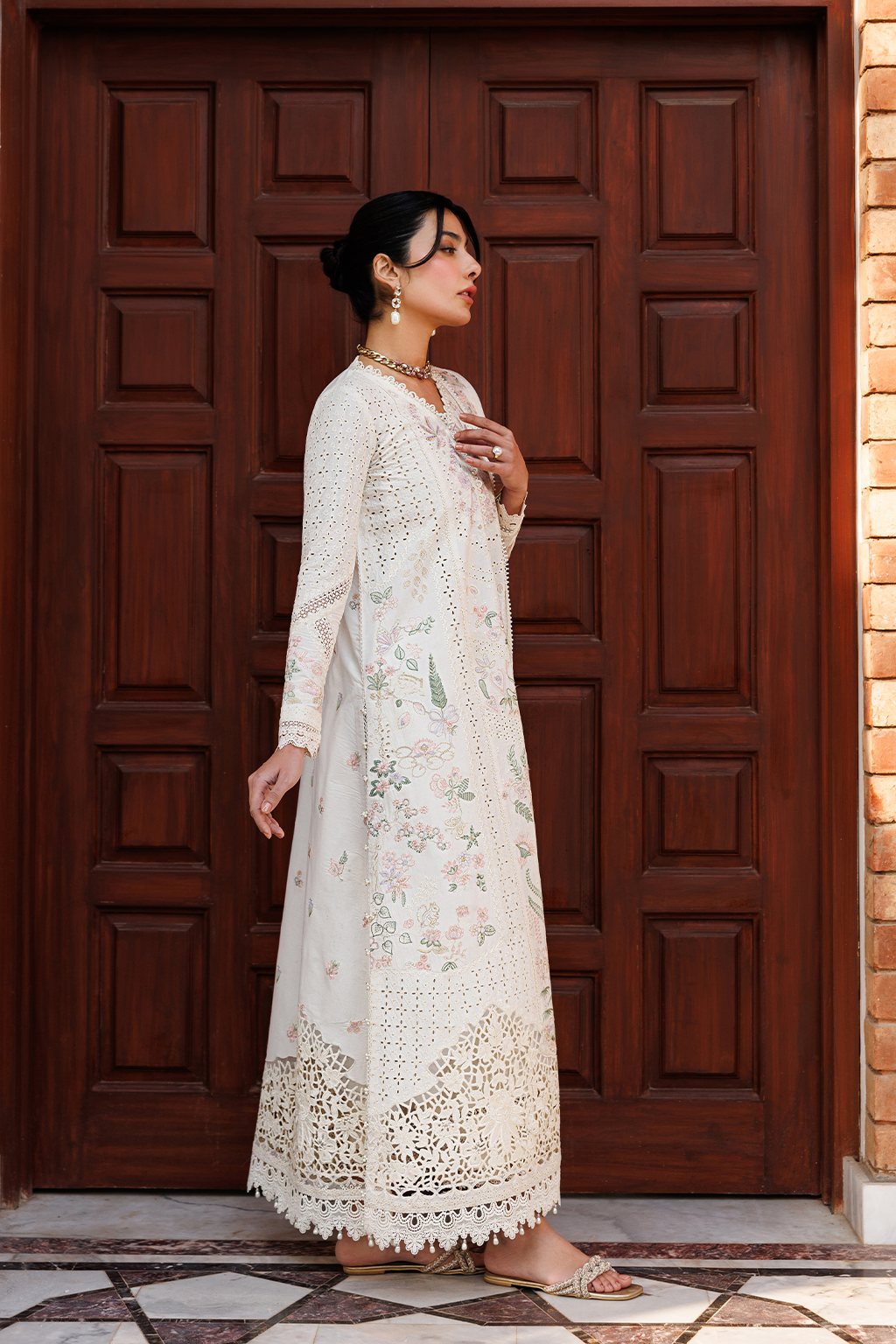 Emaan Adeel |  Mirabelle festive luxury lawn | Seraph