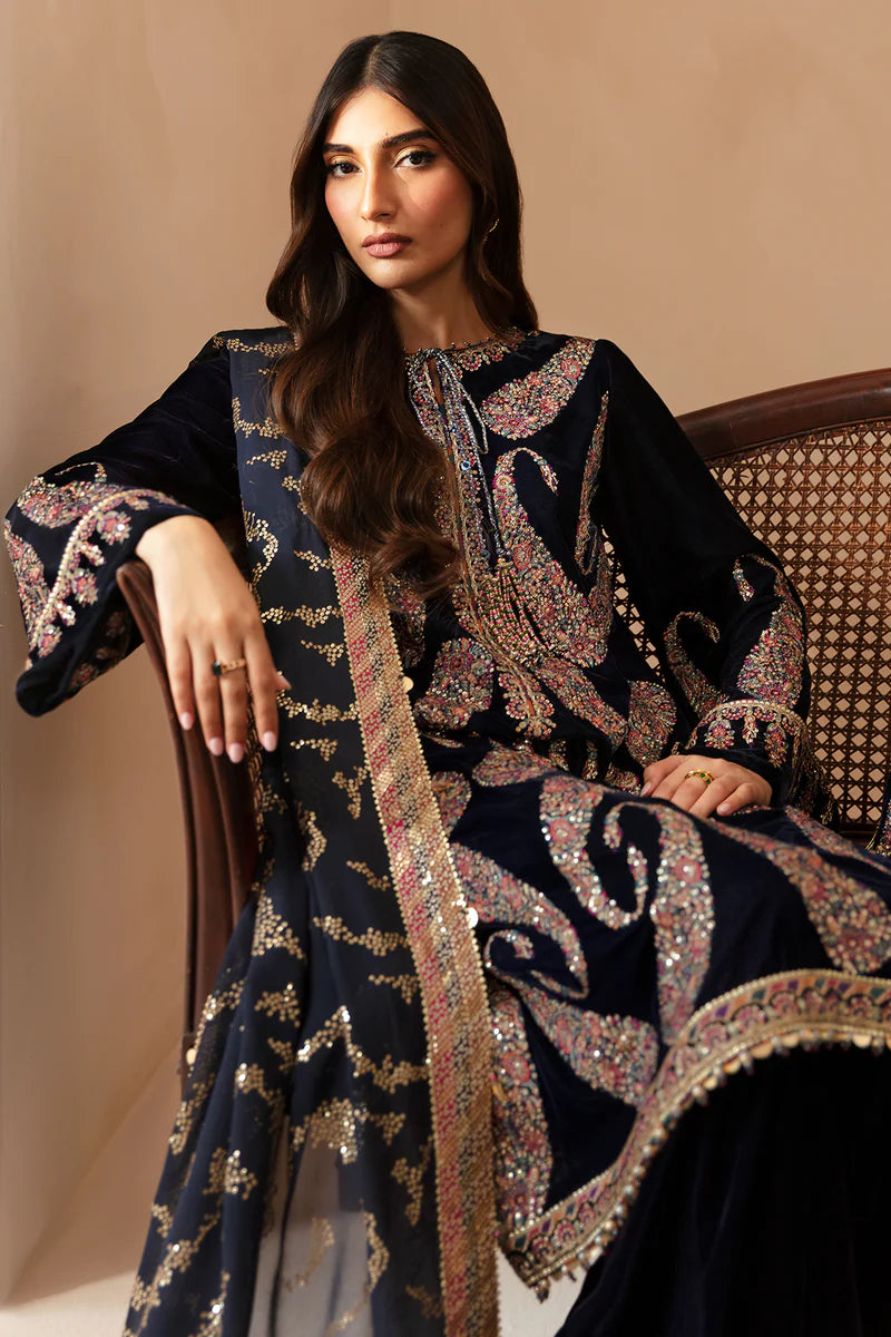 Jazmin | Embroidered Velvet | VF-2024