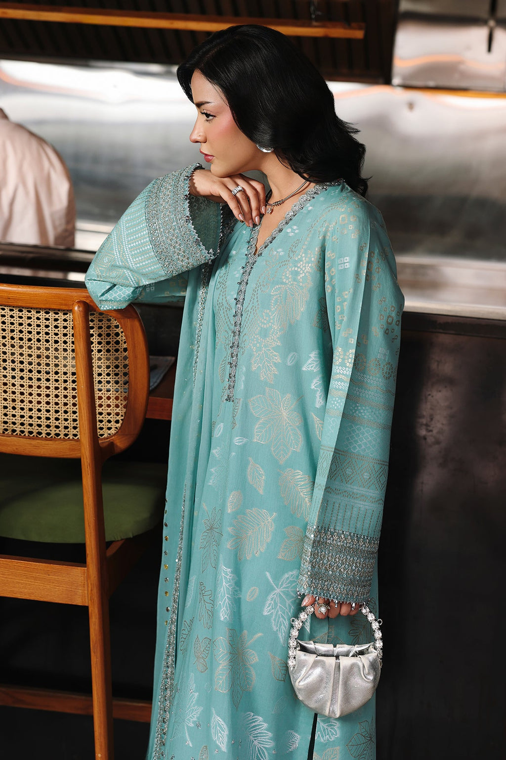 Nureh | Maya Embroidered Jacquared | NJ-108