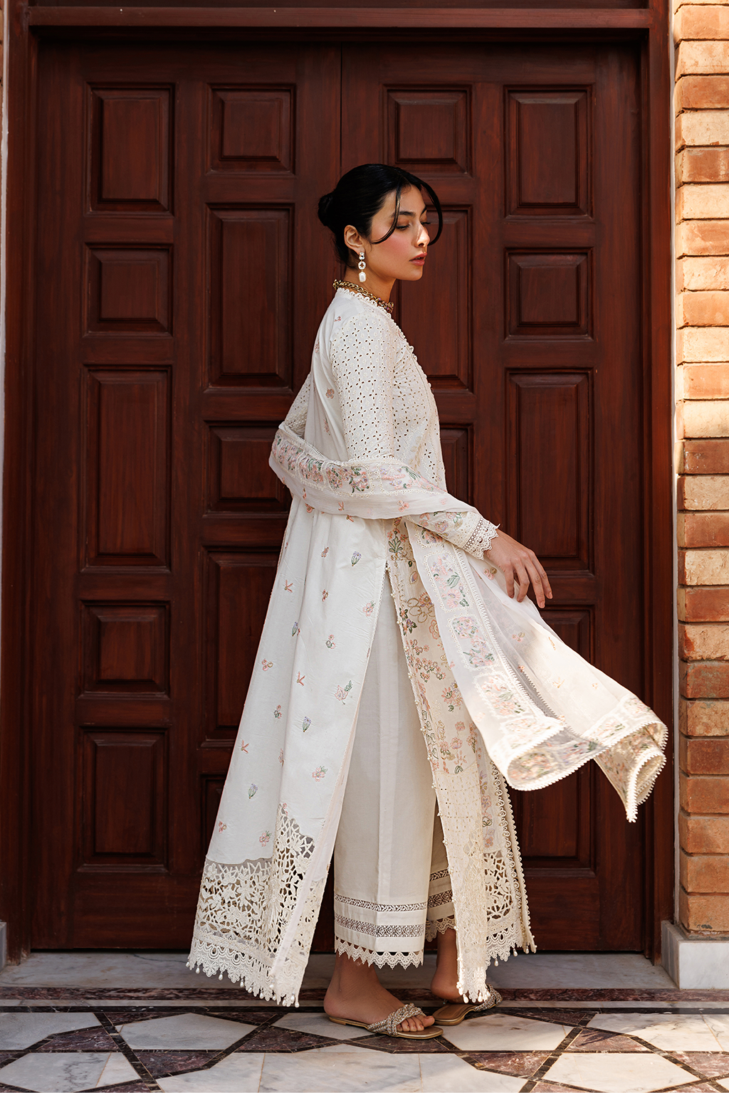 Emaan Adeel |  Mirabelle festive luxury lawn | Seraph