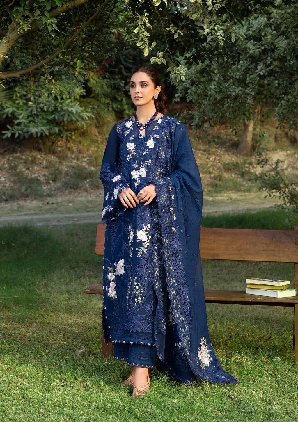 Elaf | Luxary Lawn | Blue Belle