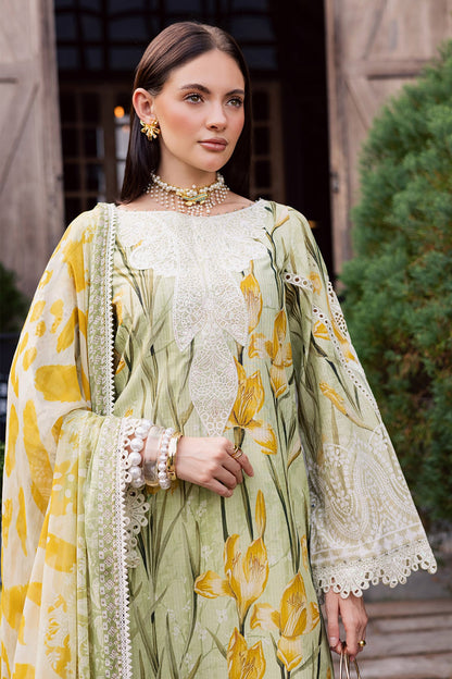 NUREH | GARDENIA - EMBROIDRED & PRINTED LAWN DORIA | NSG-212