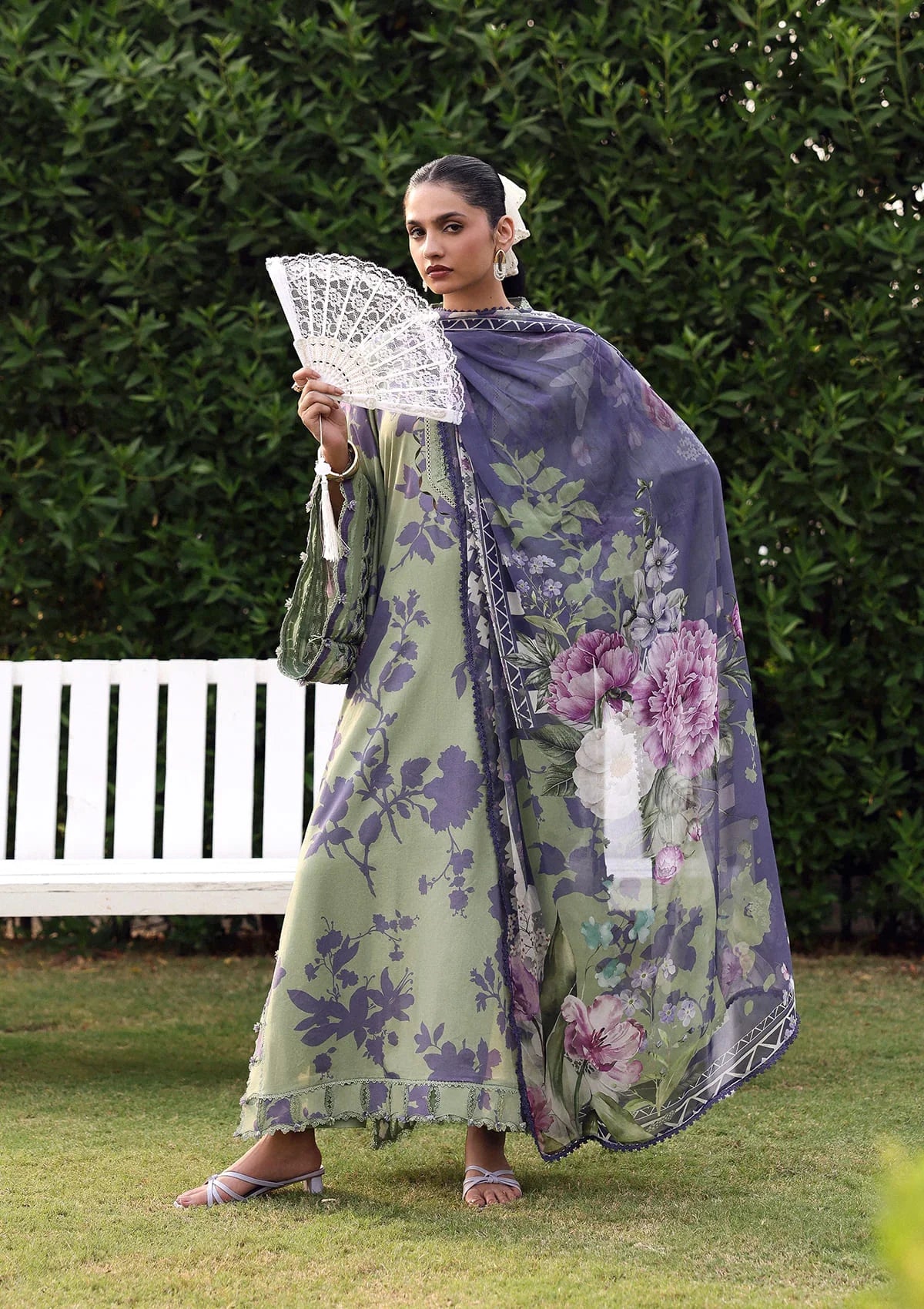 Elaf | Belladore - Prints Chiffon Lawn '26 | EPA-4B VIENNA