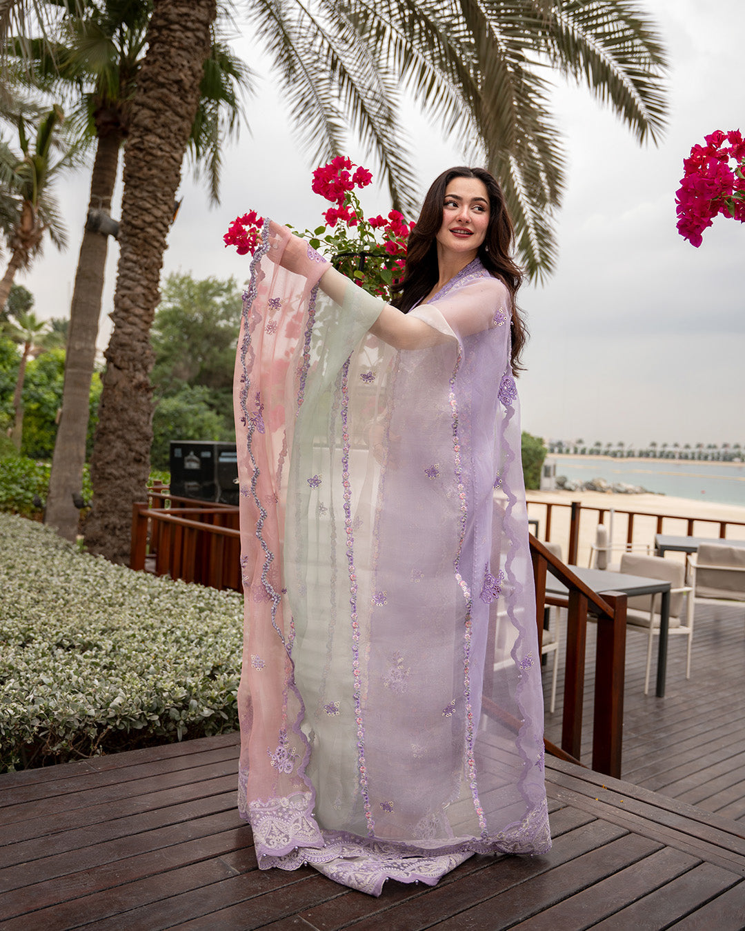 Faiza Saqlain | Aya Luxury Lawn '26 | Suela