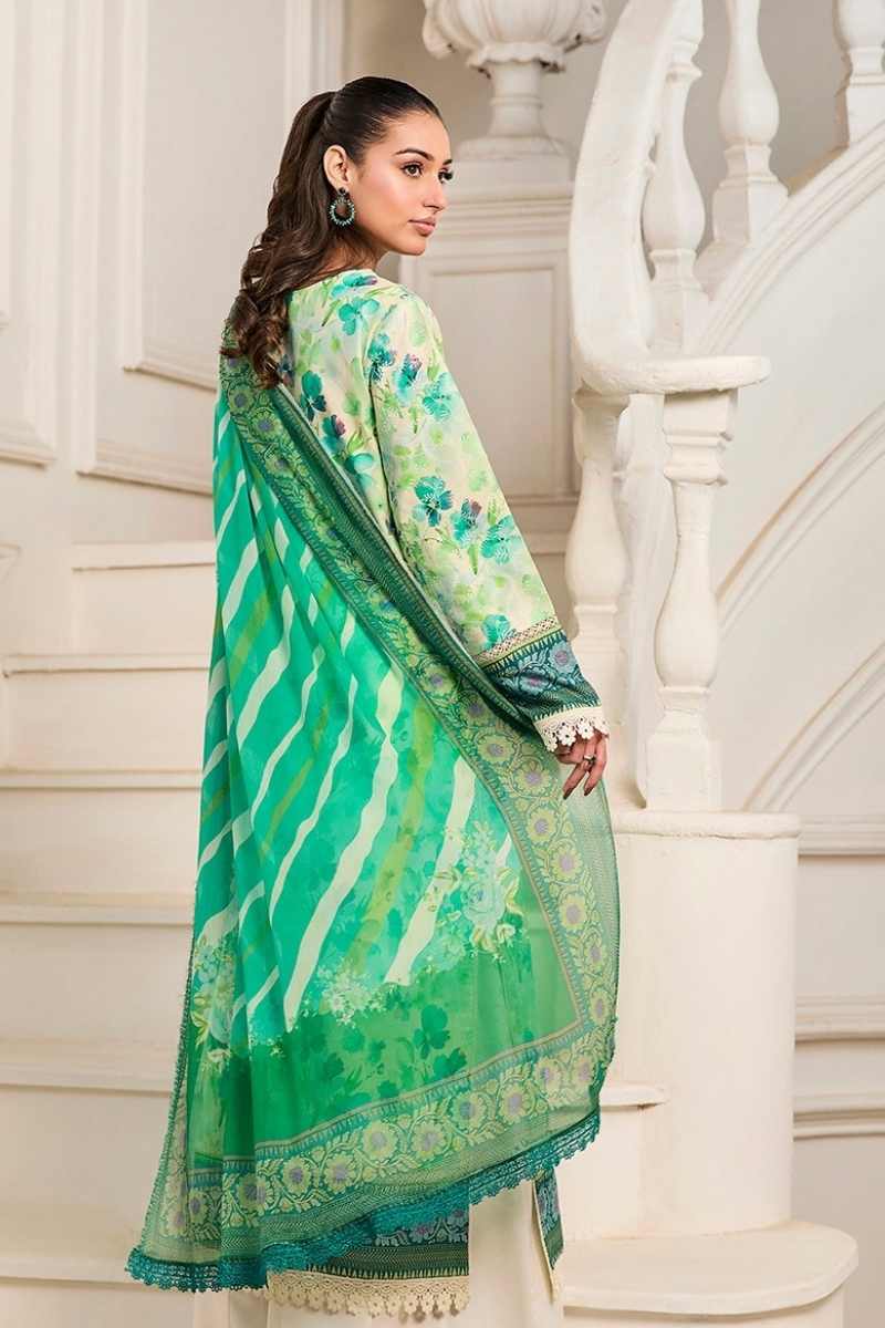 Raj Bari | Raha - 3 pc Premium Chikankari Prints | RBR - 03