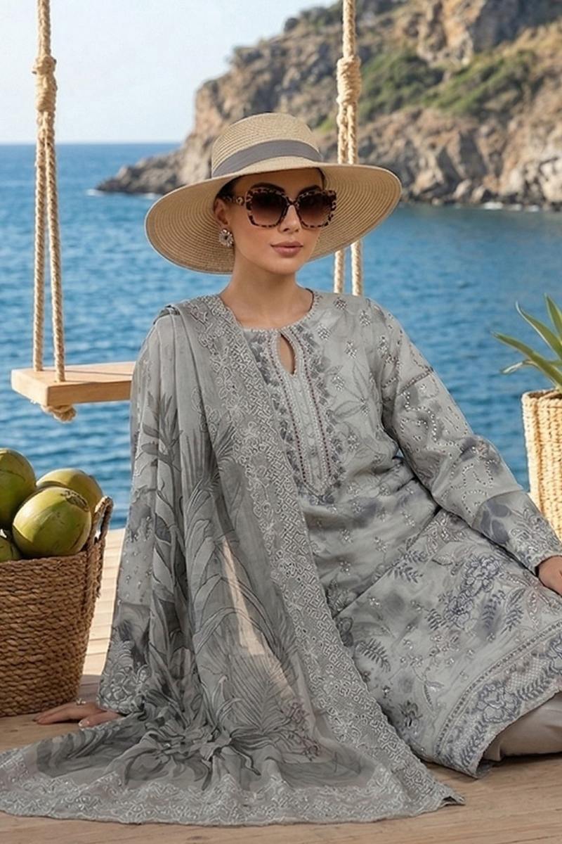 Riaz Arts | Distoor Supreme Lawn - 3 Pc | RA - D - 03