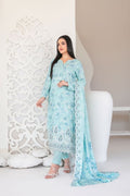 Tawakaal | Muskaan 3Pcs Embroidered Digital Print suiting | D-4421