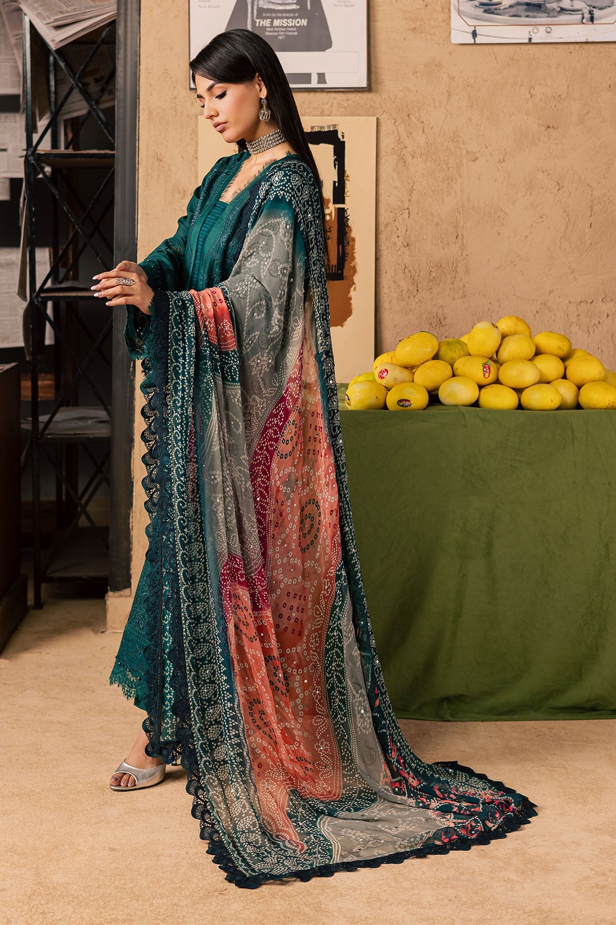 Nureh | Bazaar Embroidered Chikankari Lawn | NE-244