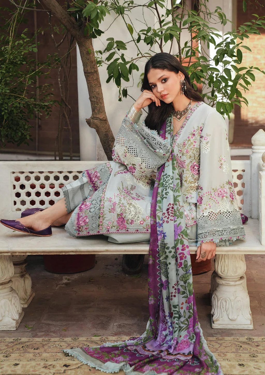 Kahf | Ek Fasana Luxury lawn '26 | Banafsha