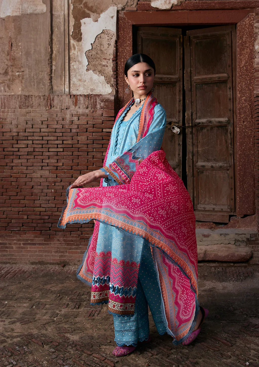 Kahf | Aangan Prints Chiffon '26 | Shabnam