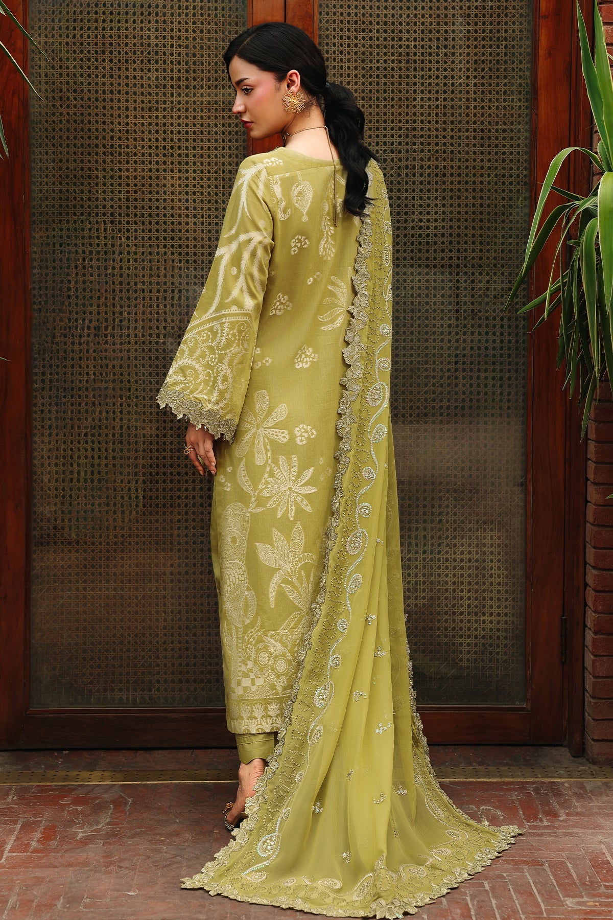 Nureh | Maya Embroidered Jacquared | NJ-107