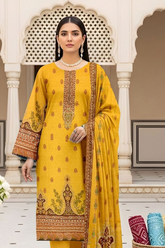 Fatima Maryam | 3 Pcs Printed Lawn | FM-36