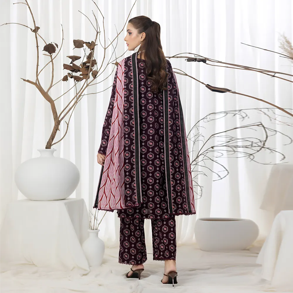 REGALIA | Salina Printed Khaddar | SSPKV1-7