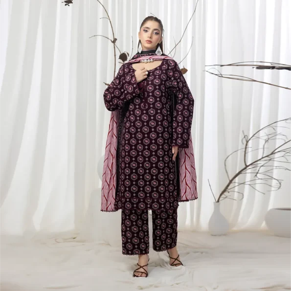 REGALIA | Salina Printed Khaddar | SSPKV1-7