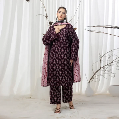 REGALIA | Salina Printed Khaddar | SSPKV1-7