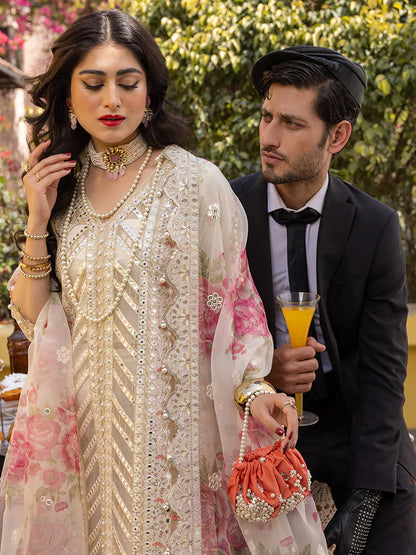 Bin Ilyas | Cheri Festive lawn | 704 - A