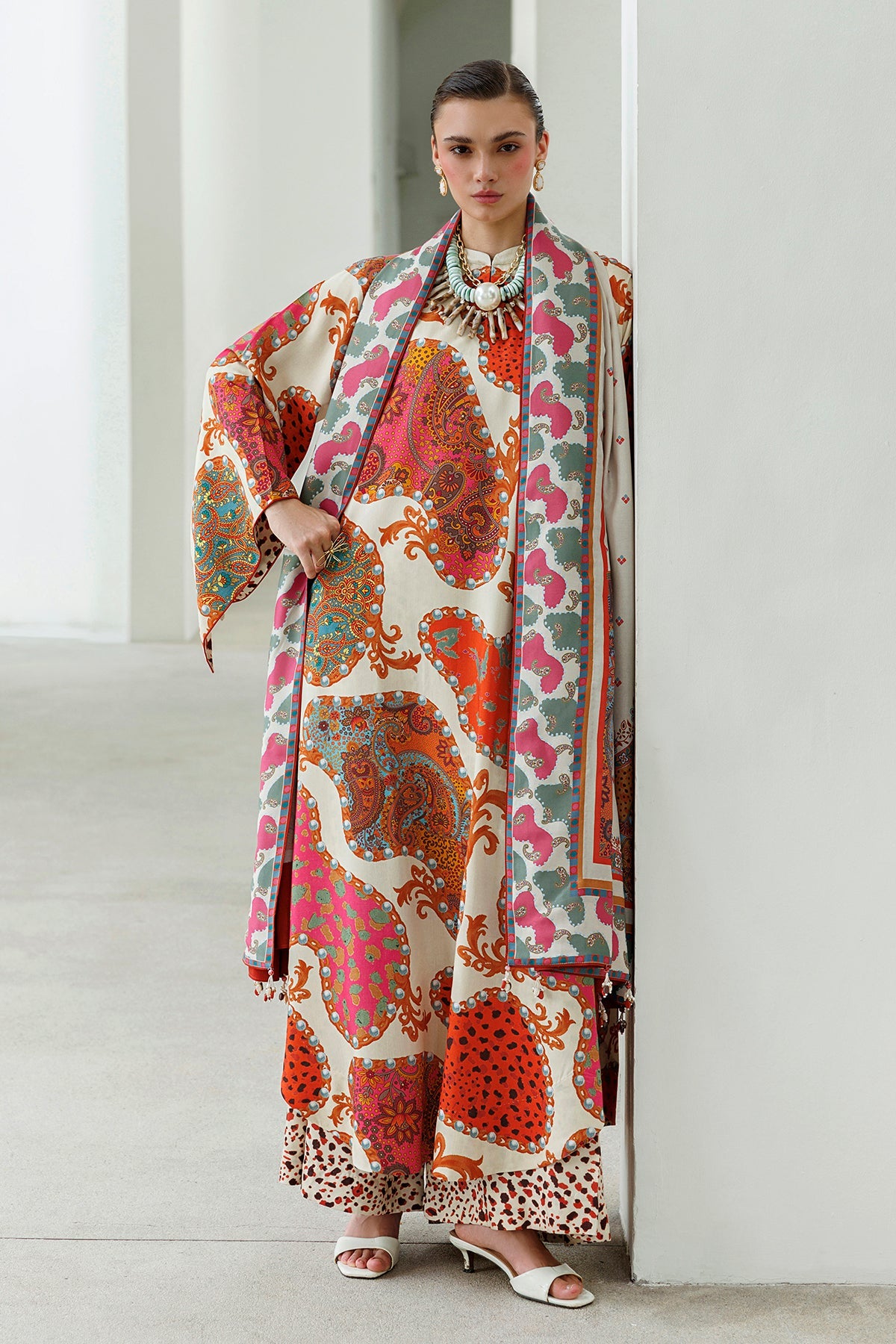 Baroque | Digital Printed Viscose Winter | SF-4567