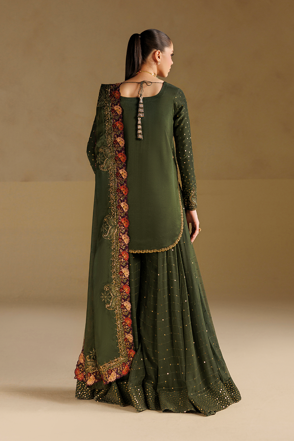 Iznik | Formals 26 Embroidered Ramen Silk | UE-732