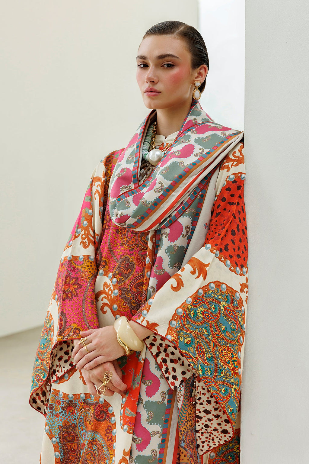 Baroque | Digital Printed Viscose Winter | SF-4567