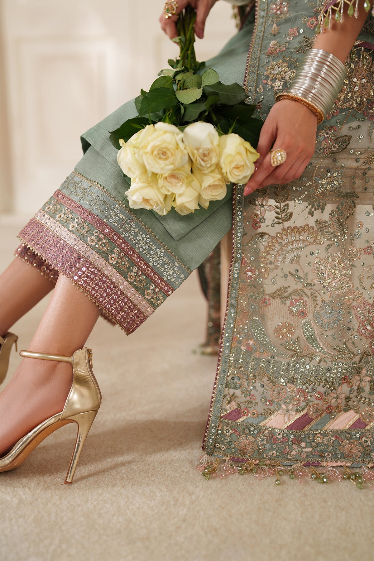 Baroque | EMBROIDERED NET | CH14-06