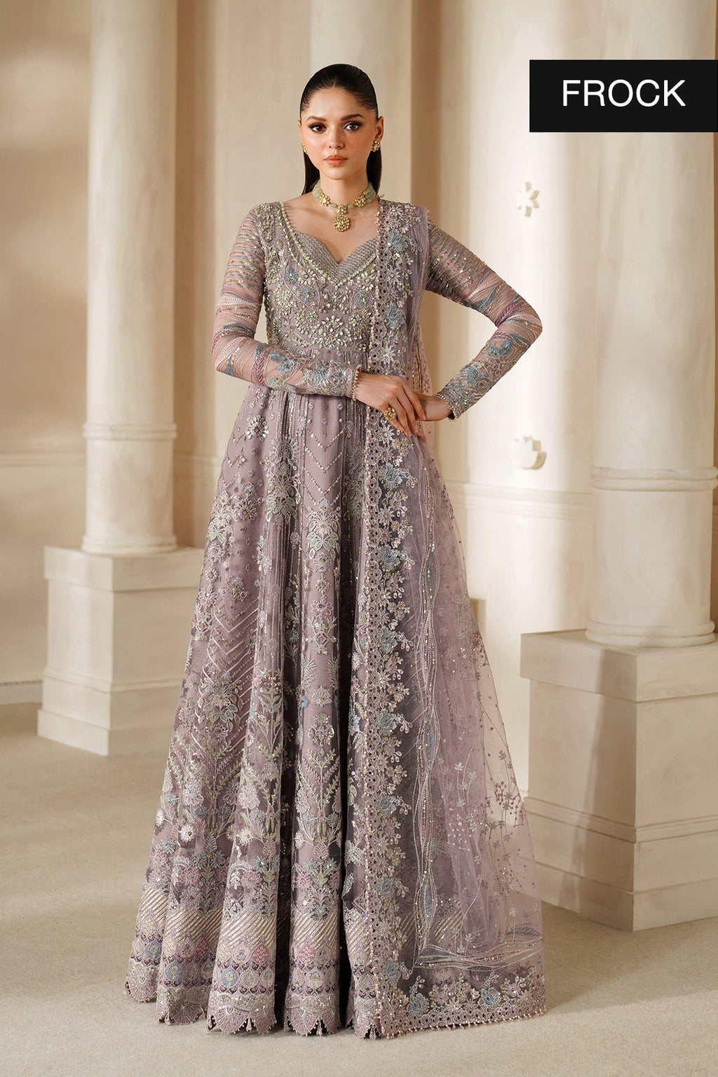 Baroque | EMBROIDERED NET | CH14-04