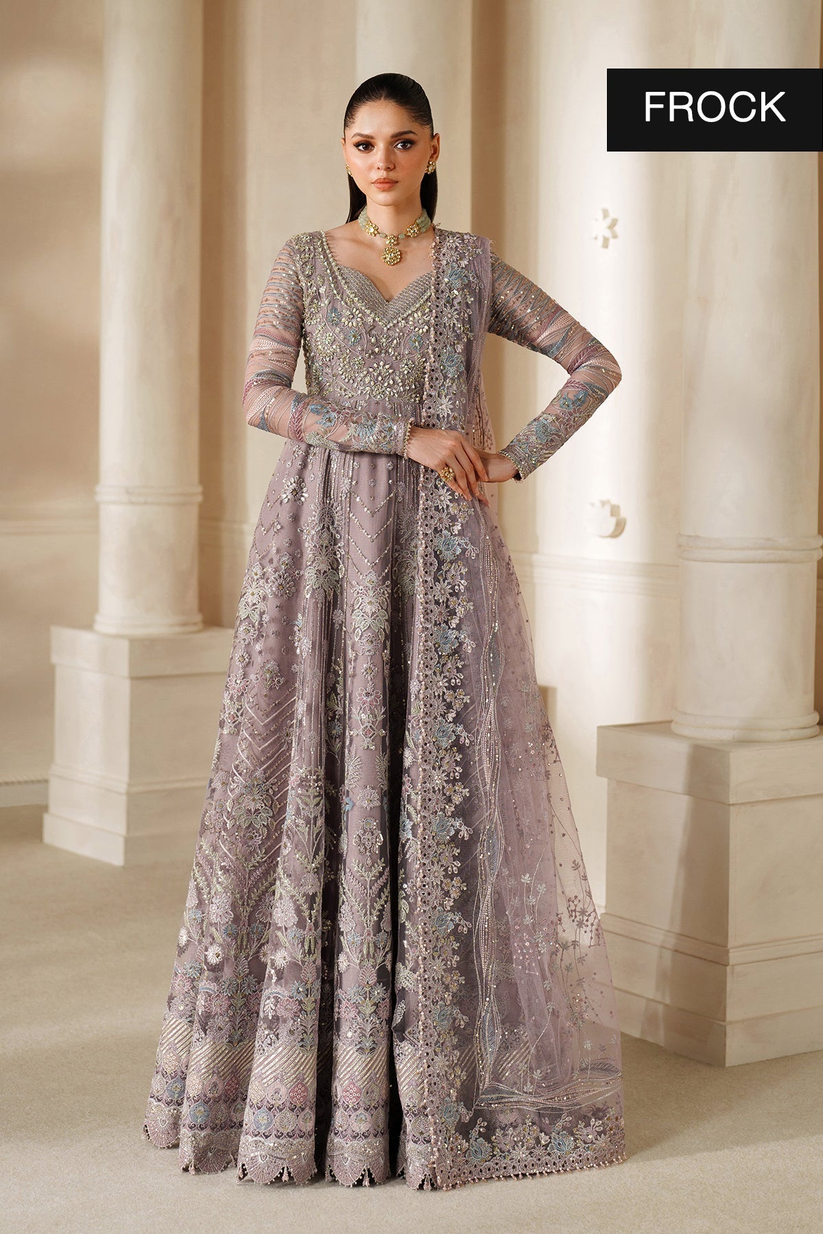 Baroque | EMBROIDERED NET | CH14-04